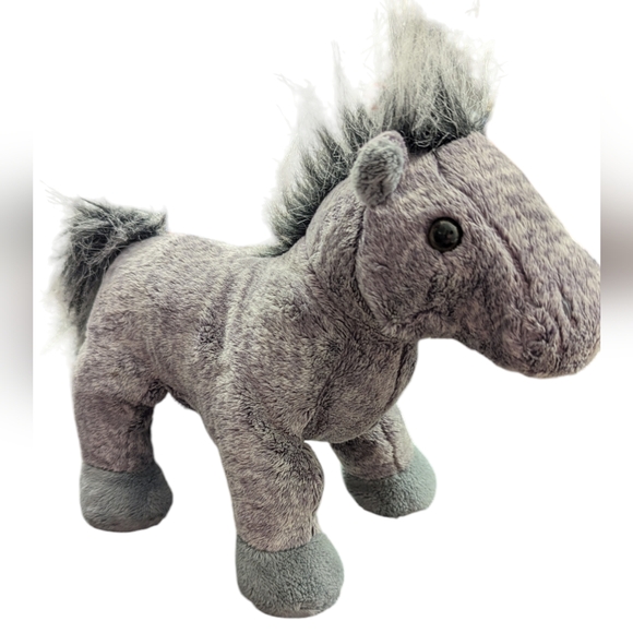GANZ - WEBKINZ | Kids Arabian Horse Stuffed Animal Toy | Gray HMO98 - No Code - Picture 2 of 12